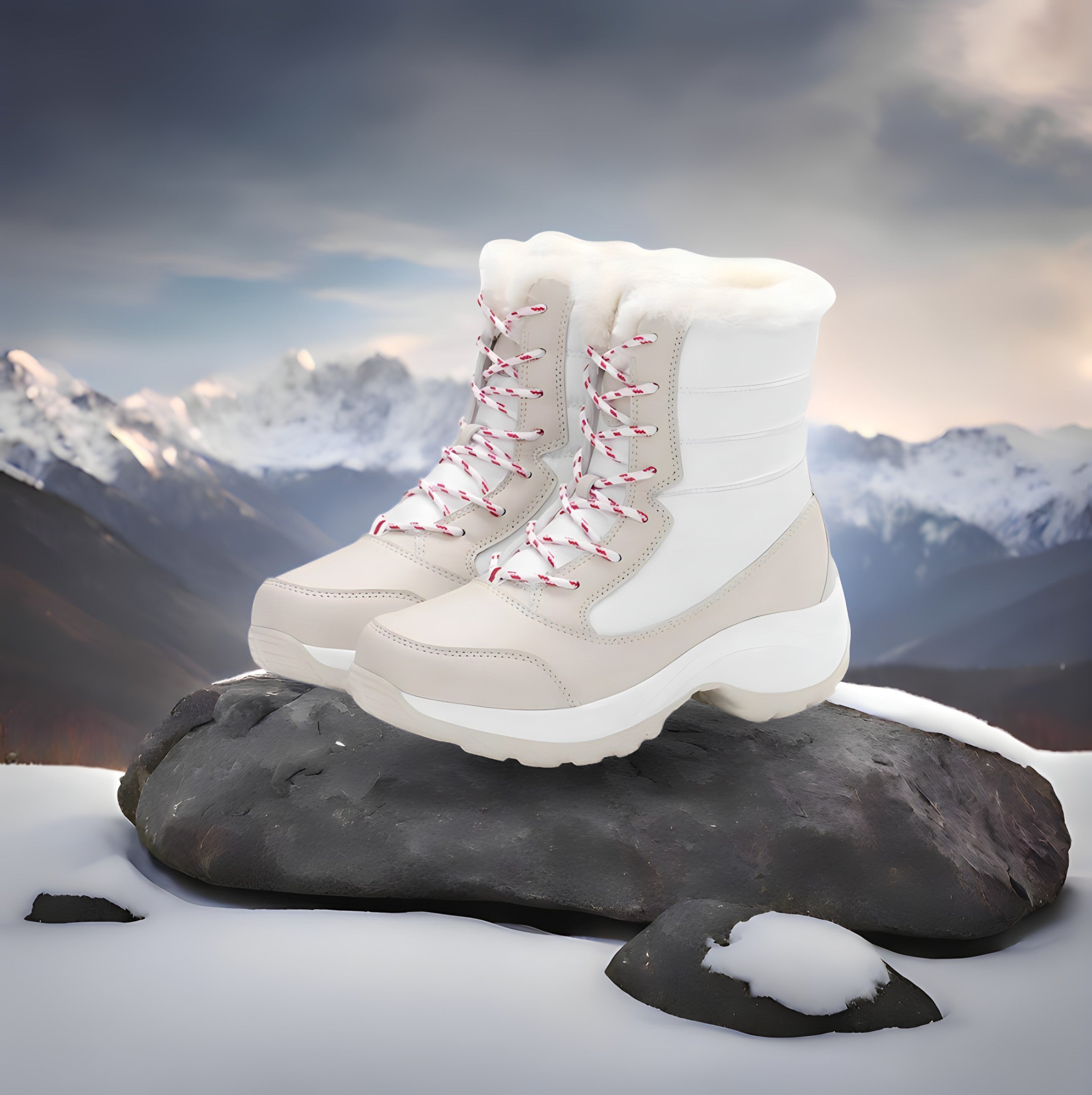 Bottines style montagne femme online