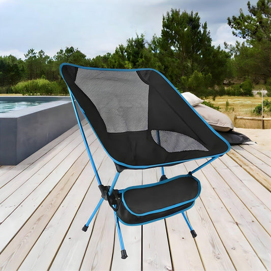 Chaise-pliante-camping-compacte-et-portable