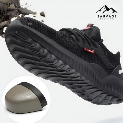 Safety shoes for men and women - Indestructible with shell | Versatile 