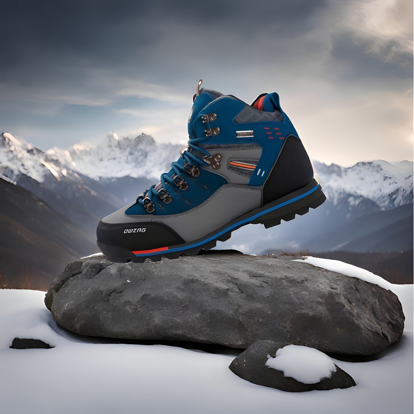 Chaussures-randonnée-homme-imperméables-pour-trekking-en-montagne