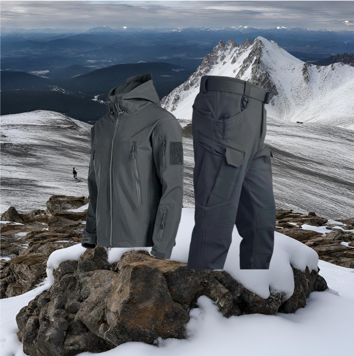 Indestructible High Performance Waterproof Hiking Suit - Mountain / Nature