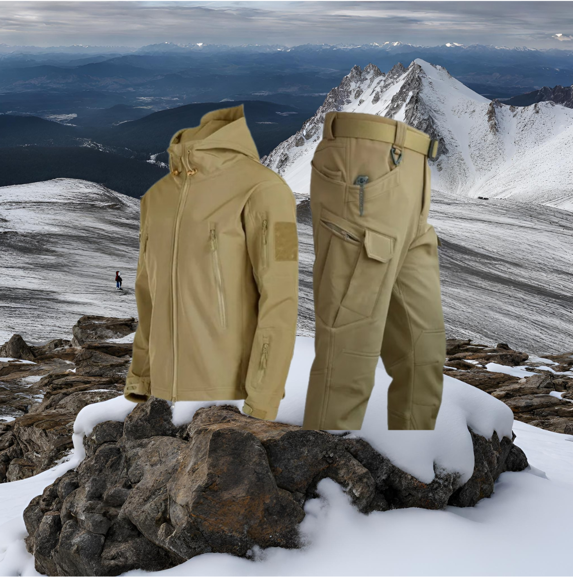 Indestructible High Performance Waterproof Hiking Suit - Mountain / Nature