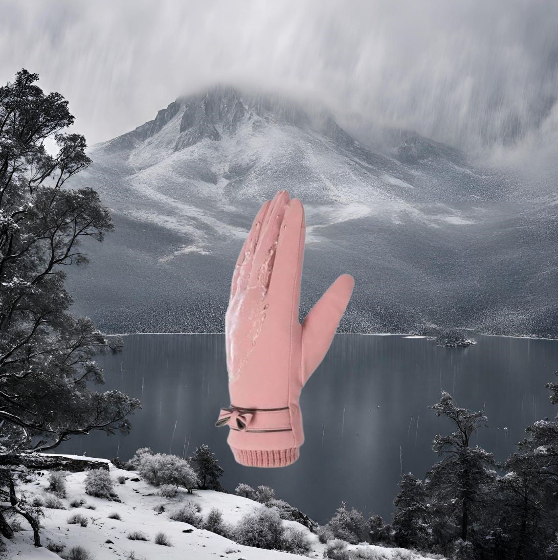 Détail-design-gants-imperméables-femme-modernes