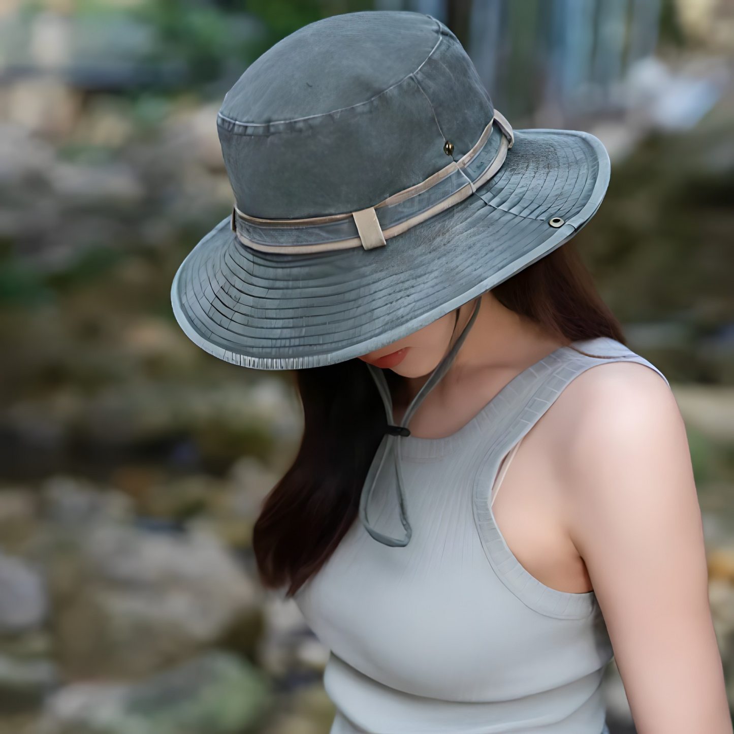 Chapeau d'Aventure Anti-UV - Femme | Outdoor