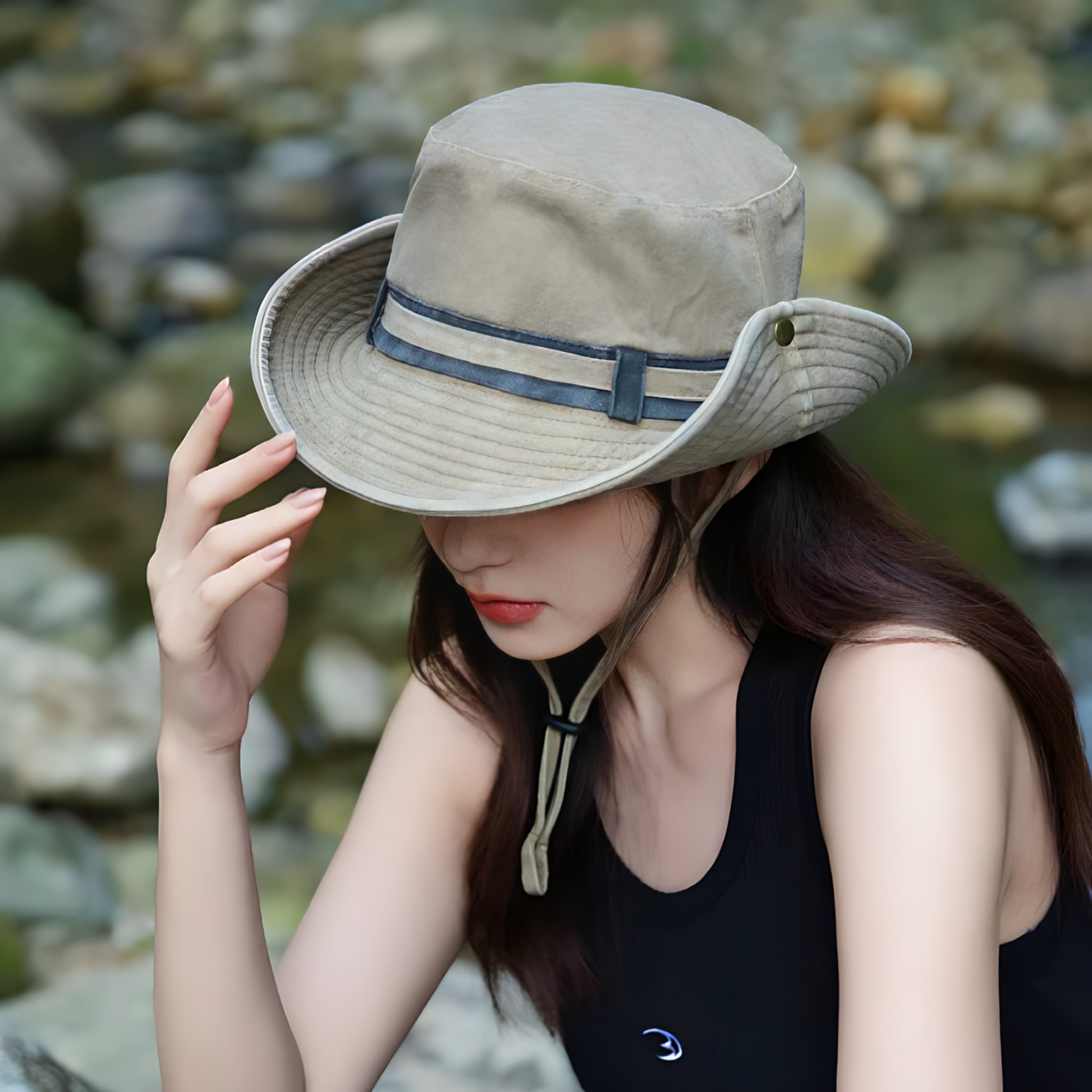 Chapeau d'Aventure Anti-UV - Femme | Outdoor