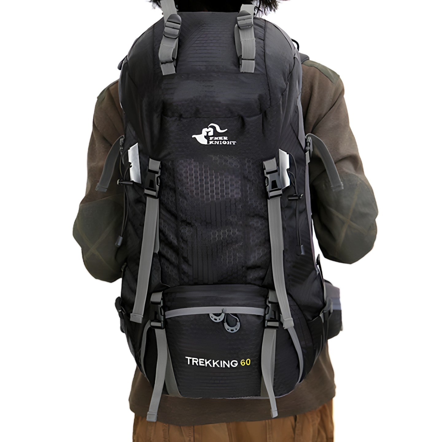 60L Backpack - Lightweight and Waterproof | Trekking Hiking &amp; Mountain 