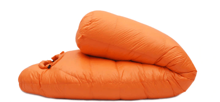 Détail-tissu-doux-sac-de-couchage-grand-froid-3°C-en-duvet