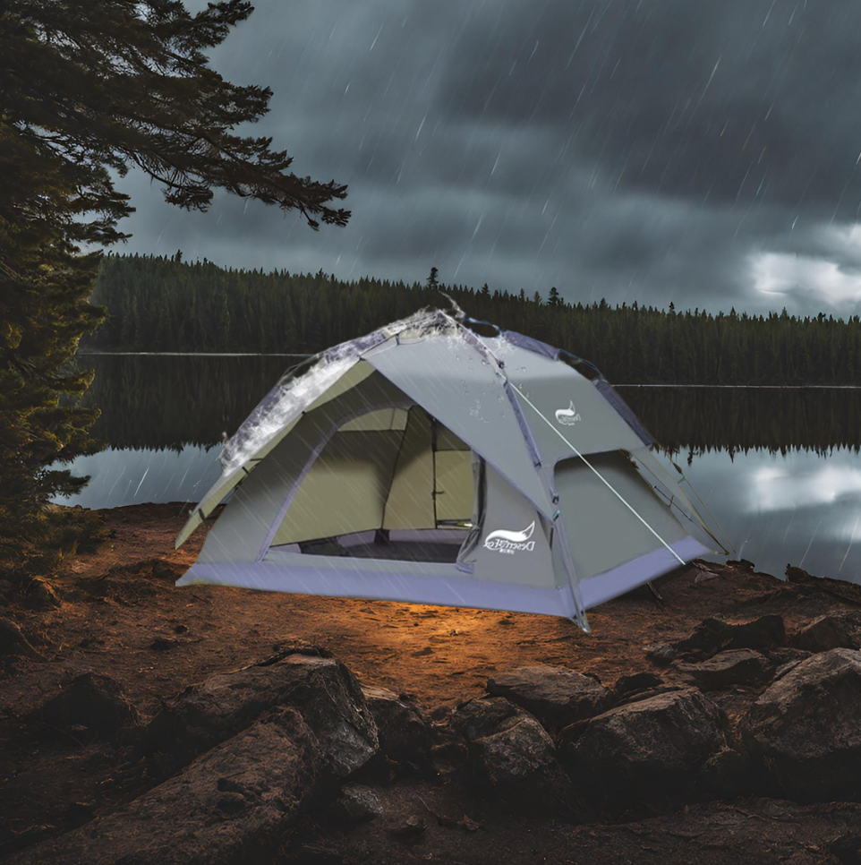 4-person hiking &amp; trekking tent - 4 seasons 