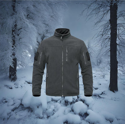 Herren-Fleecejacke – Camping/Wandern