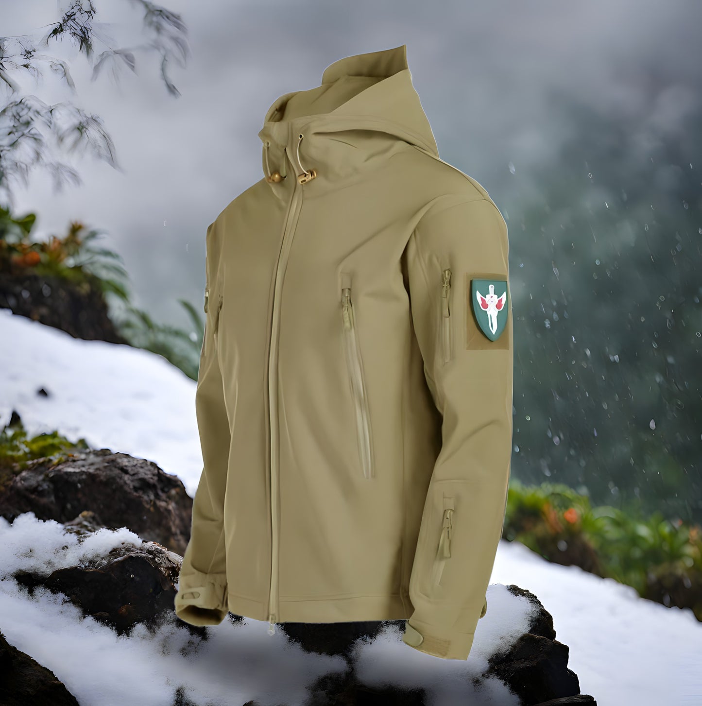 Waterproof Mountain Hiking Jacket | Nature &amp; Trekking 