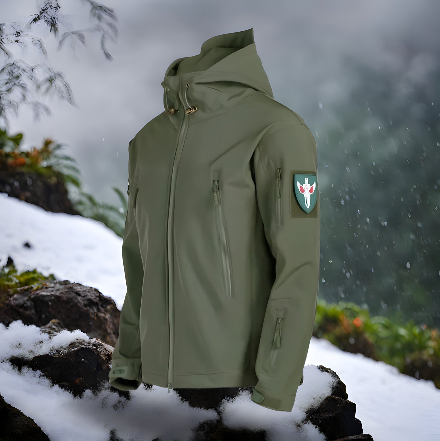 Waterproof Mountain Hiking Jacket | Nature &amp; Trekking 